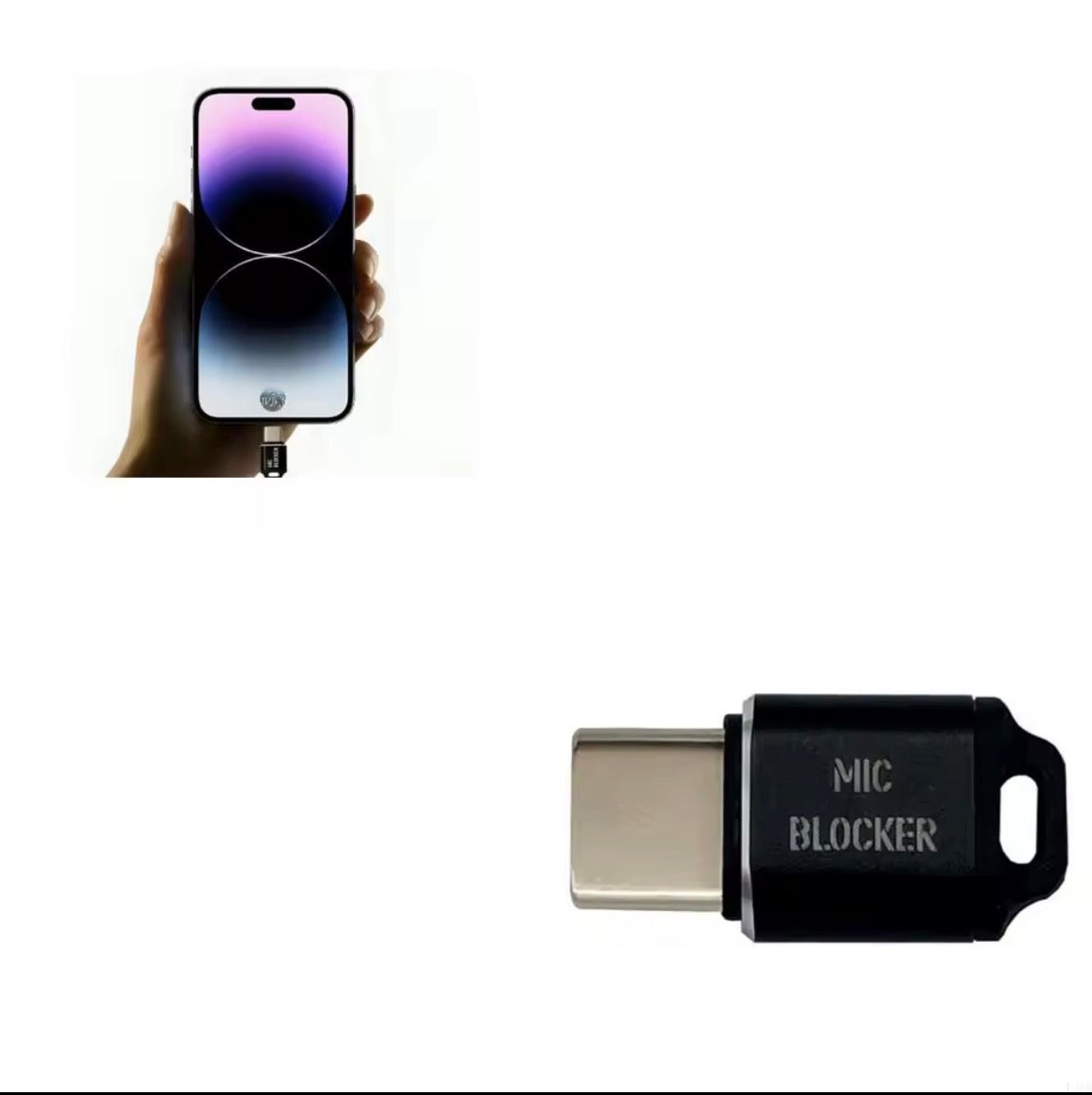 Bloqueurs de microphone USB-C