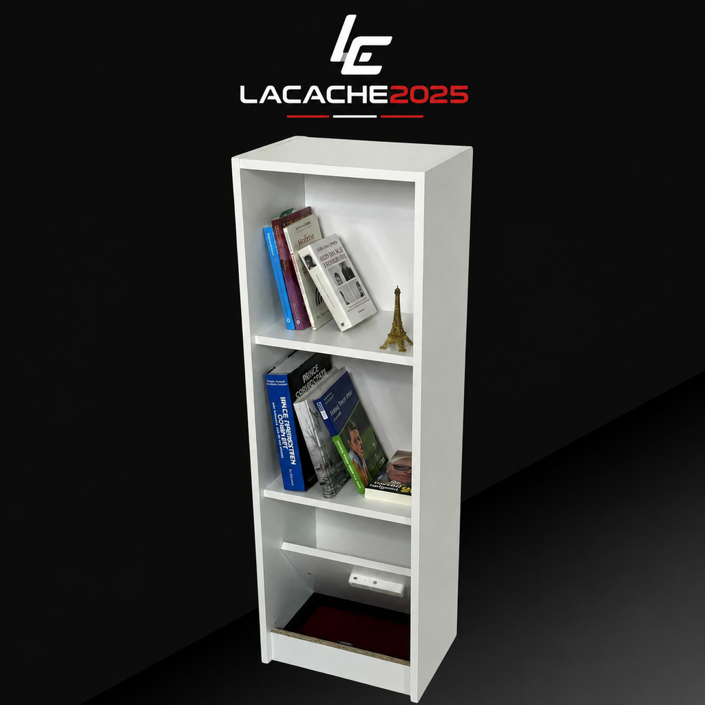 Mini Bibliothèque avec cachette secrète